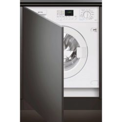 Smeg WDI147 1400 Spin 7kg+4kg Integrated Washer Dryer in White